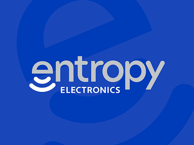 entropy electronics - wordmark logo branding brandmark custom font graphic design identity lettering light lighting logo logo design logo designer logos minimalist monogram radiant signal simple technology wordmark