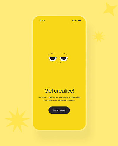 Fun app UI exploration bright colorful funui onboarding ui