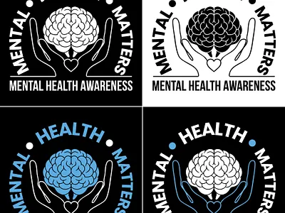 Mental Health Design T-shirt mental health apparel