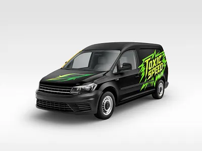 TOXIC SPEED – Van Wrap Concept claruon graphics
