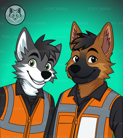 Cute Dogs Selfie cutedogs dogfursona foxymaria funfurryart furryart furryartist furrycommunity furryfandom furryselfie opencommissions