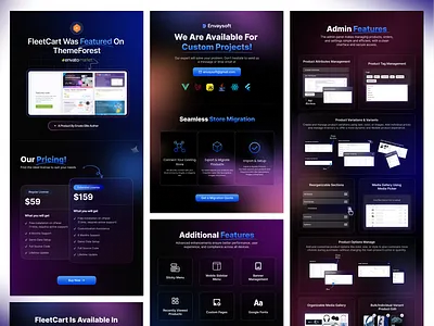 Dark Version Product Description Banner UI Design banner design branding design ecommerce banner graphic design landing page product design ui ui design ui ux uidesign user interface web design webdesign