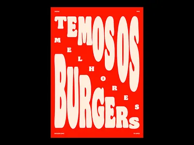 Burger King: Best Burgers Since '64 brand identity branding burger king burgers creative creative design creative typography design food food branding graphic design logo red temosos typo typography visual identity