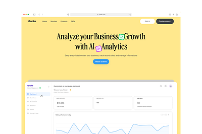 Saas website exploration design graphic design illustration product design saas ui vector website