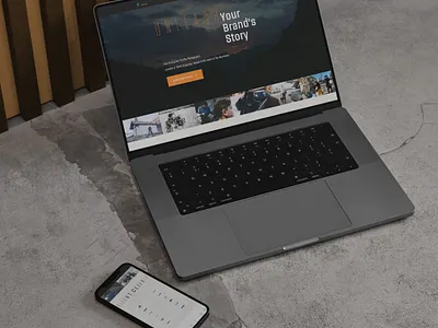 Basecamp Media Website film photography production react responsive ui ux video website