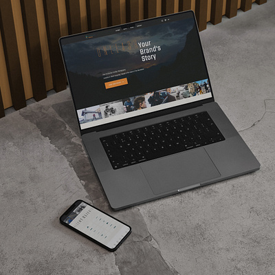 Basecamp Media Website film photography production react responsive ui ux video website