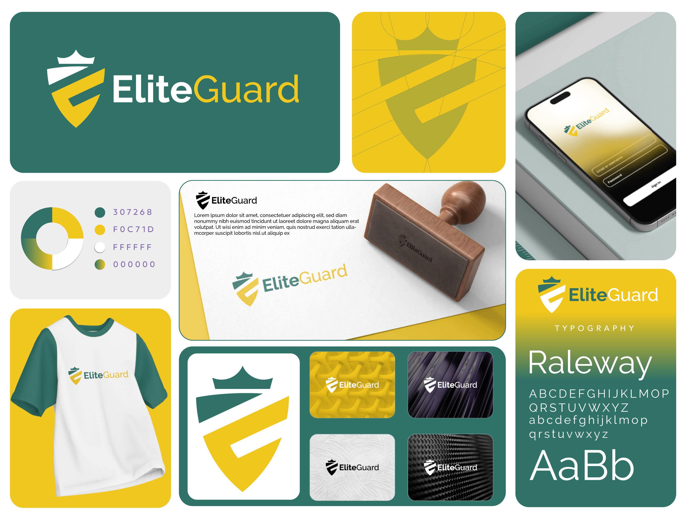 Example of Minimalist Logo With Brand Style Guide