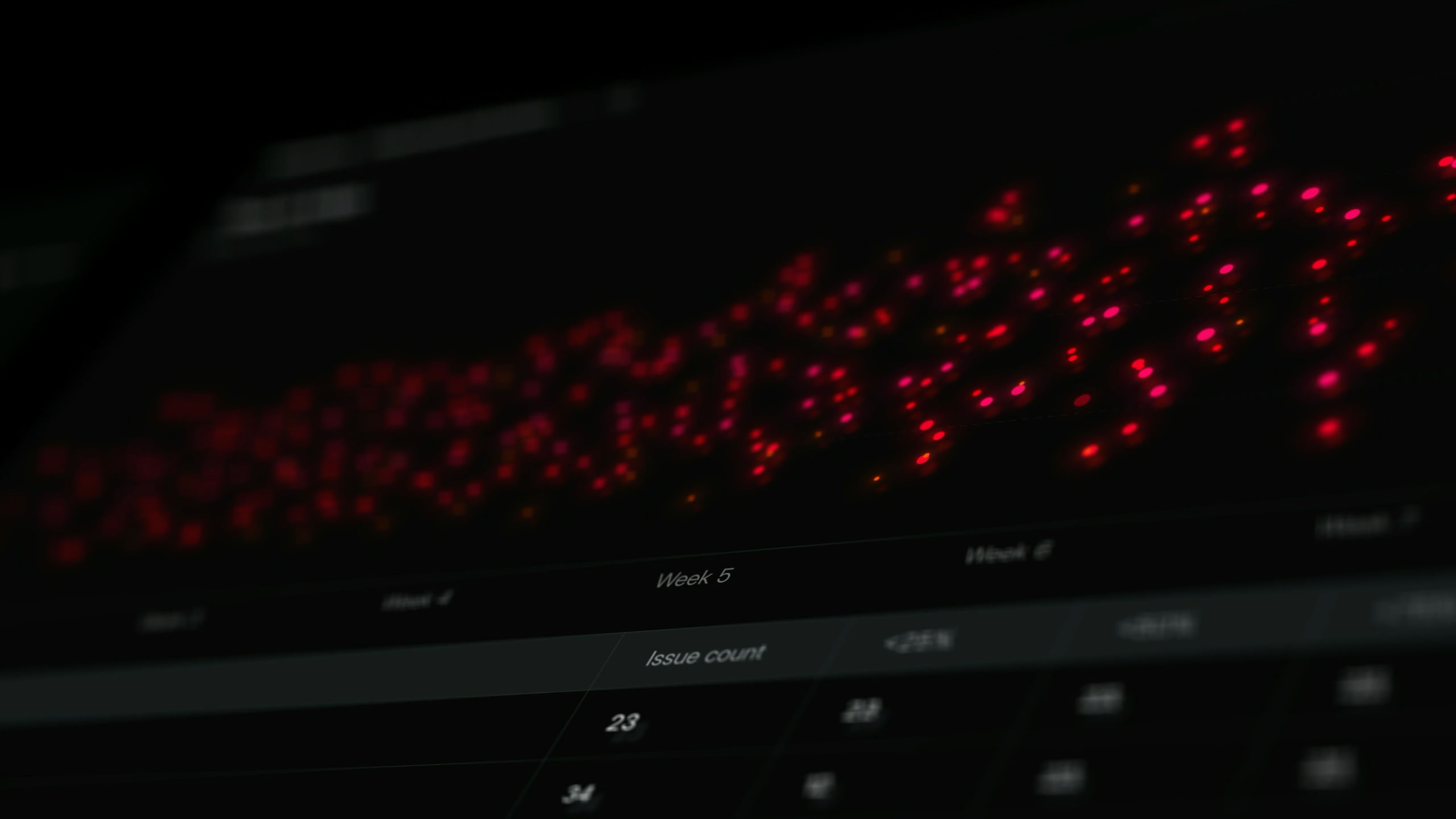 Dashboards in Linear 3d after effects animation dashboard data data vis futuristic hud interactive interface linear motion graphics ui