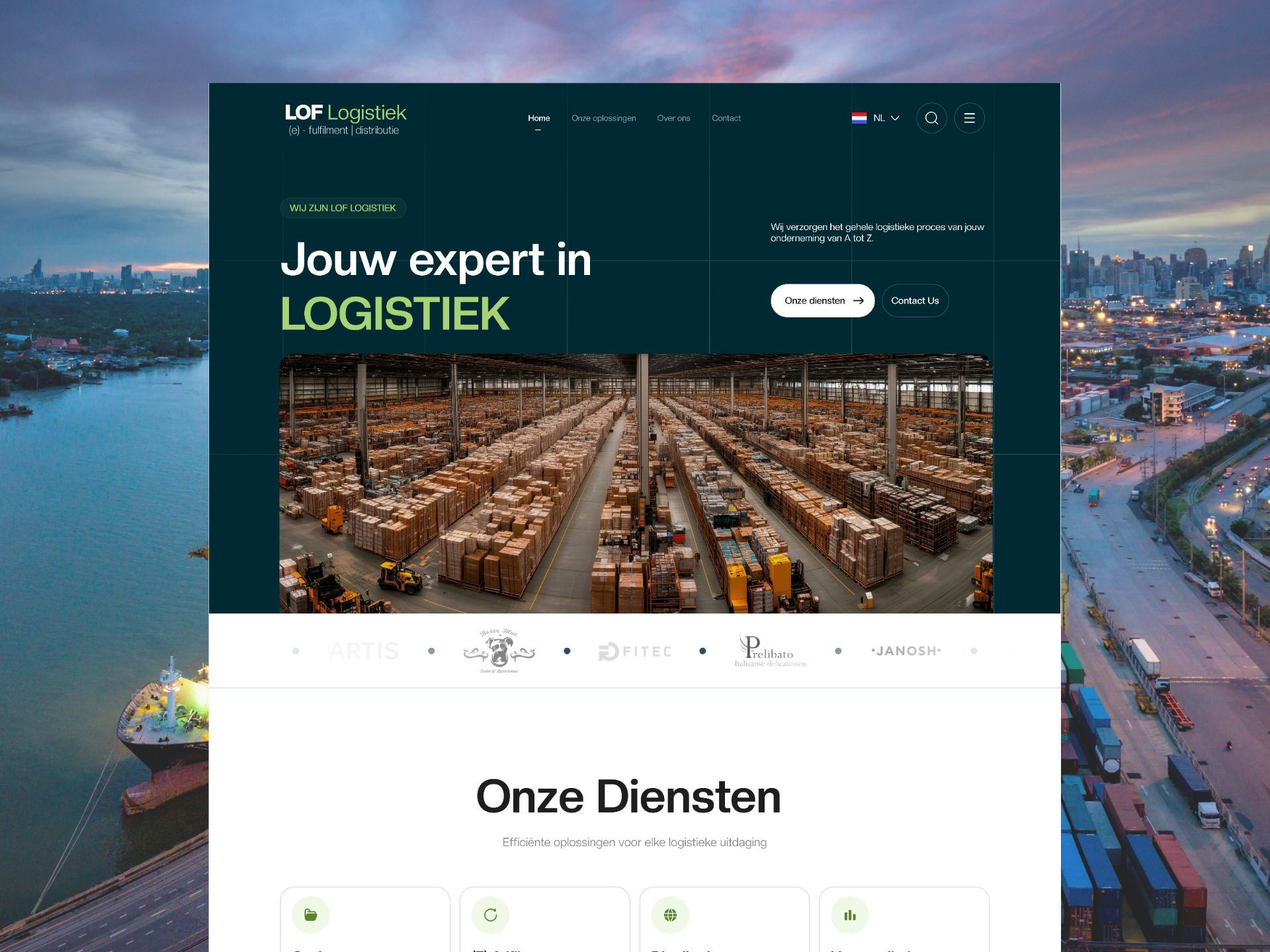 Example of LOF Logistiek – Industrial UX, No Compromise