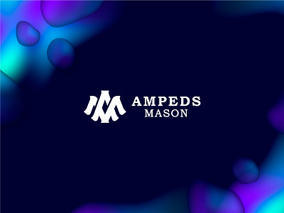 AMPEDS MASON AM Monogram Logo and Branding | AM Letter 3d am logo athlete brand identity brand logo branding business logo fitness graphic design gym logo logo folio logos ma logo monogram am logo motion graphics running sports sportswear vector