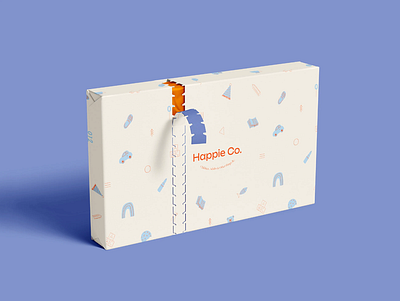 Happie Co design illustration logo