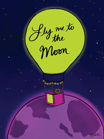 Dreaming Up apple pencil illustration pen and ink procreate