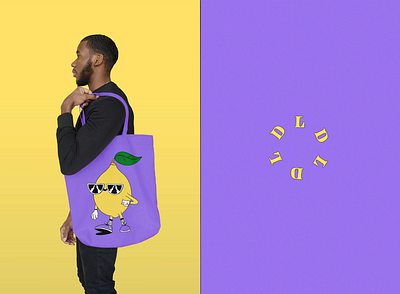 Lemon squuez branding design illustration logo