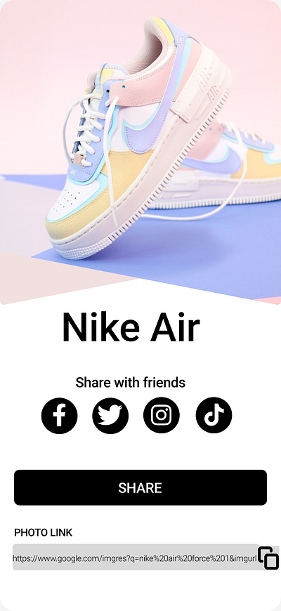 Social share design daily ui 010