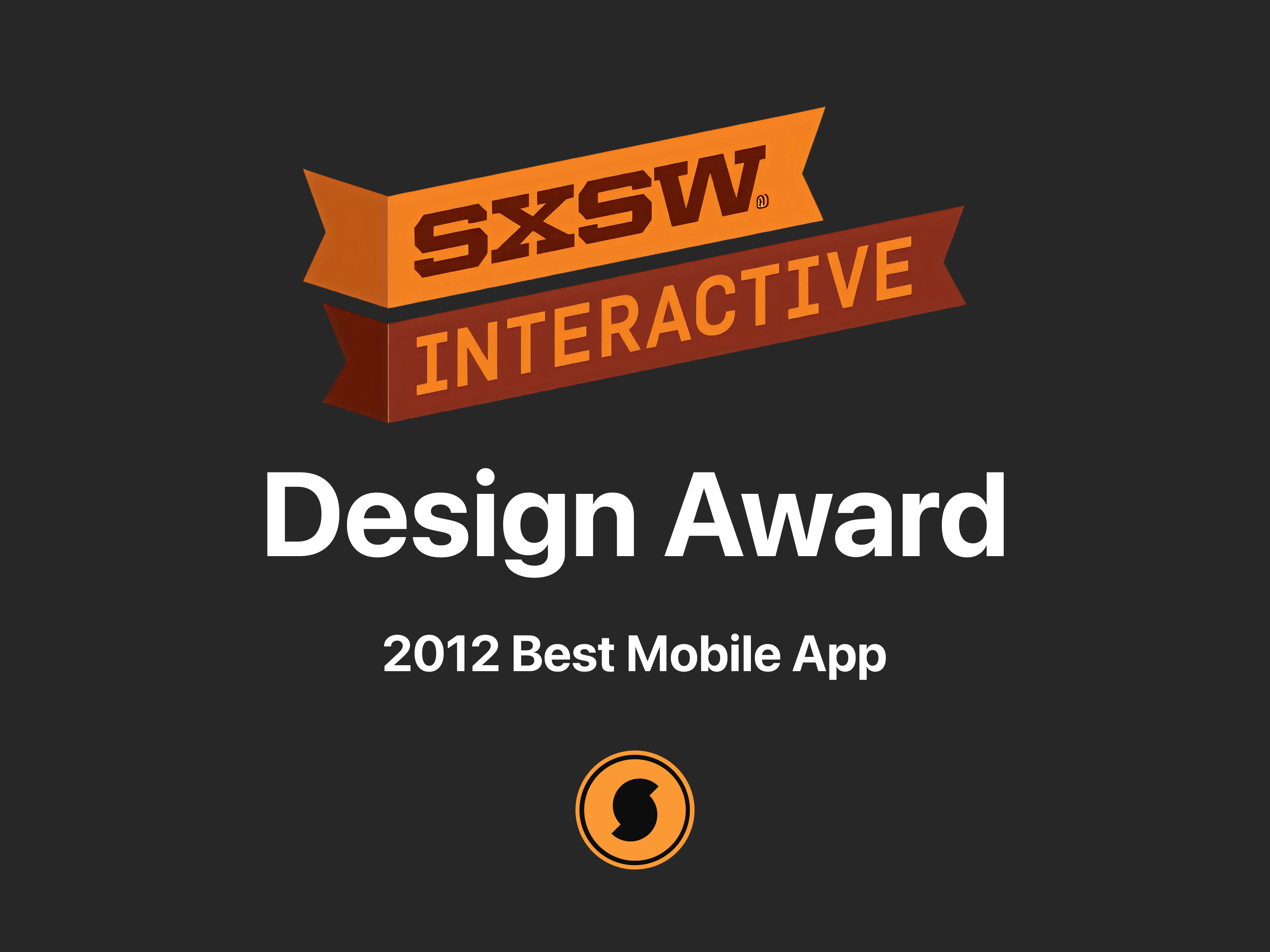 SoundHound SXSW Design Award 2012 ai android app application award best design id identification interaction interactive ios match matching mobile music orange redesign soundhound sxsw