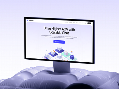 Sales management website header design design interface product service startup ui ux web website