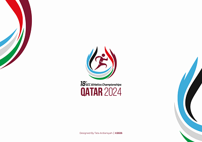 18th GCC Athletics Championsip | Logo Design athleticslogo logo logomark logopictorial logosport