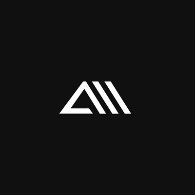 New AM personal brand logo branding logo personal