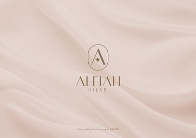 Alfiah Hijab | Logo Design hijab logo logohijab muslimwear