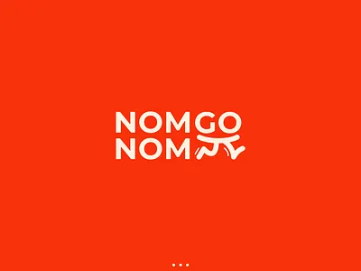 NomNomGo – Fun & Playful Food Delivery App Logo Design brand logo food app identity food logo logo logos pixuno