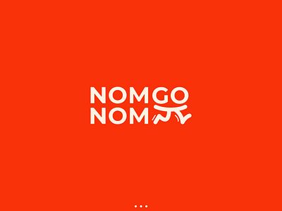 NomNomGo – Fun & Playful Food Delivery App Logo Design brand logo food app identity food logo logo logos pixuno