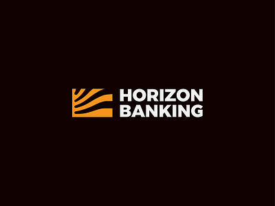 Horizon Banking - Logo Design bank banking banking service logo logo design logotype money online banking payment