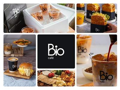Bio cafe biocafe branding cafe cafebranding graphic design uae