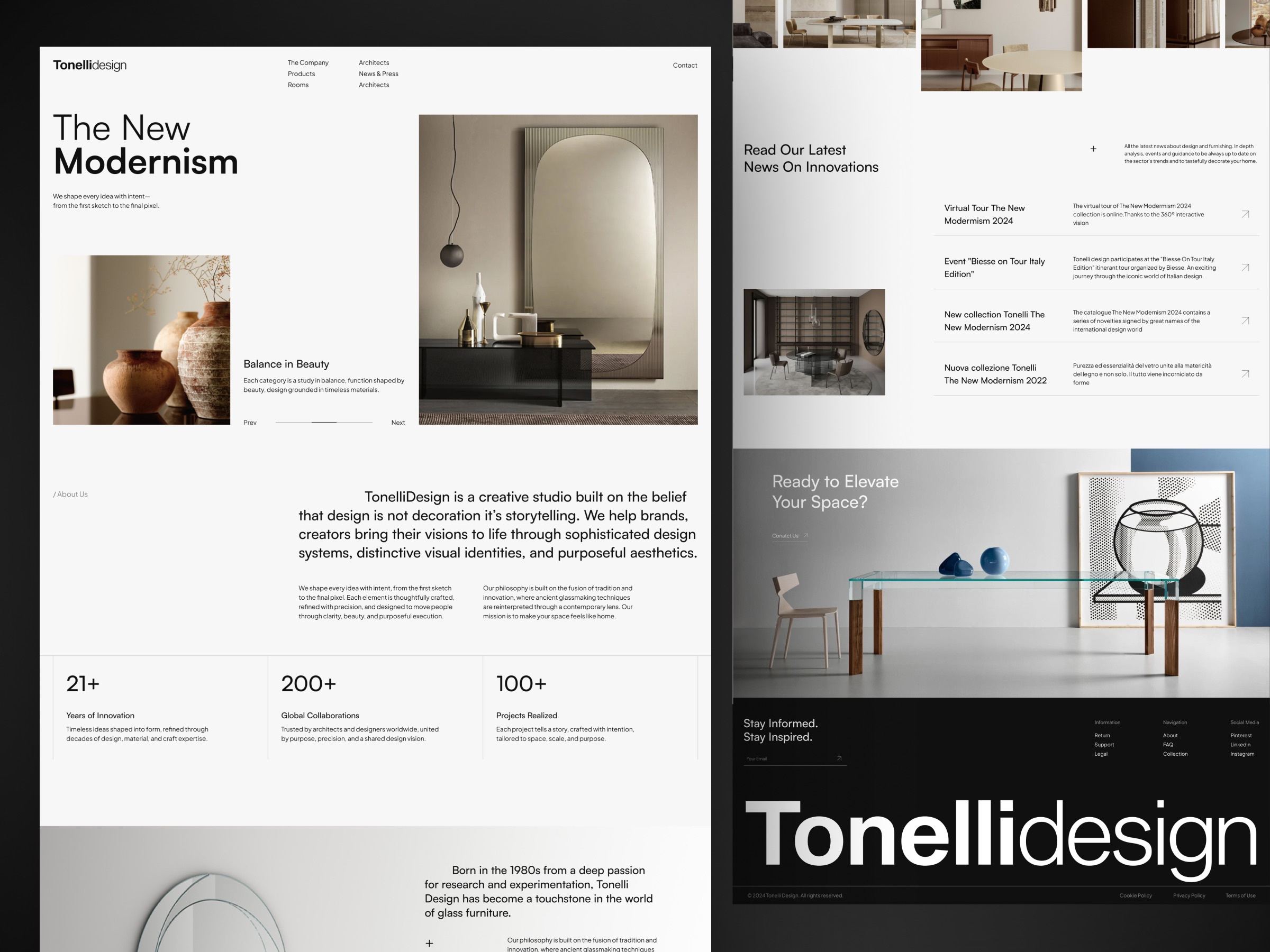 Example of Landing Page Design And Dev (1 Page)