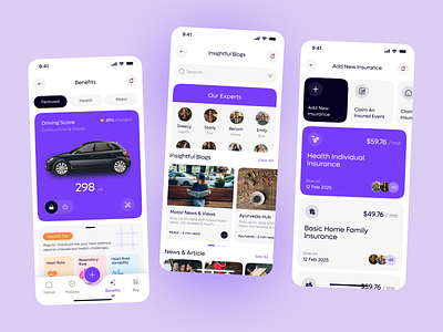 Insurance Renewal Reminder – App Notification UI app design car insurance clean design digitalinsurance insurance app insurance company insurance policy insurance tech insuranceapp life insurance mobile ui policymanagement renewal reminder ui ux uiux