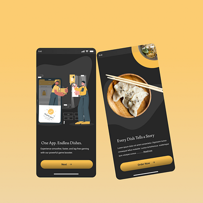 🍕🍝The Food App Craving something delicious? app branding desert food latest design ui