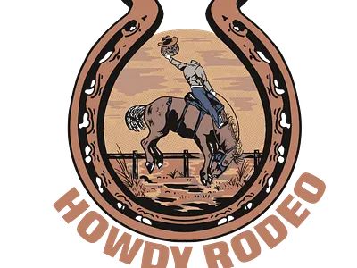 Howdey Rodeo branding graphic design logo