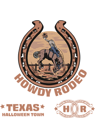 Howdey Rodeo branding graphic design logo