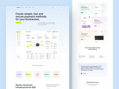 Finance Payment Website UI Design for B2B Platforms b2b b2b payments banking app banking solution business design finance finance payment finance ui fintech fintech design payment gateway saas saas web design ui ui design user interface ux ux design