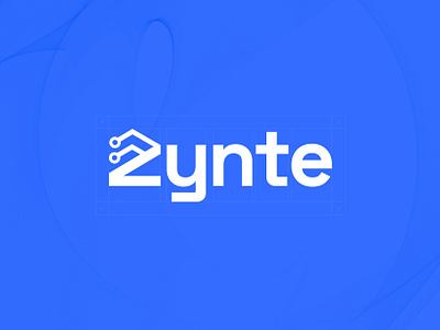 Zynte — Minimal Tech wordmark Logo Design branding branding identity circuit logo crypto crypto currency futuristic graphic design logo logo typo logos logo design startup tech tech logo technology tryphography ui wordmark wordmark logo zynte
