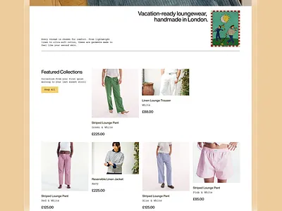 Speltham London Website agency branding clothing design landingpage london modern