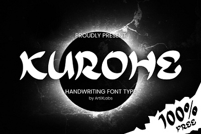Kurohe Japan Style Font street font