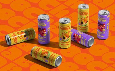 BOOCHA Kombucha Branding & Packaging Identity brand design brand identity branding design graphic design illustration logo packaging packaging design ui vector visual identity