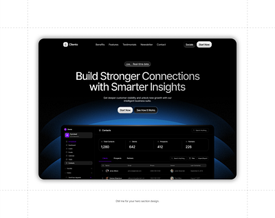 Hero Section Design figma graphic design landingpage productdesign uiux webdesign