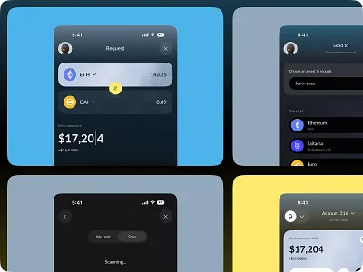 Crypto Blockchain Wallet App UI blockchain wallet crypto blockchain crypto exchange crypto swap crypto uiux crypto wallet cryptocurrency currency exchange mobile app wallet app ui wallet ui