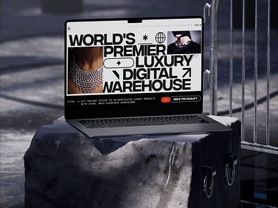 Bold Luxury Reimagined — Branding & Web for STORK 3d animation app brand brand identity branding diamond fashion graphic design identity jewelery luxury minimal motion graphics poster store typography web