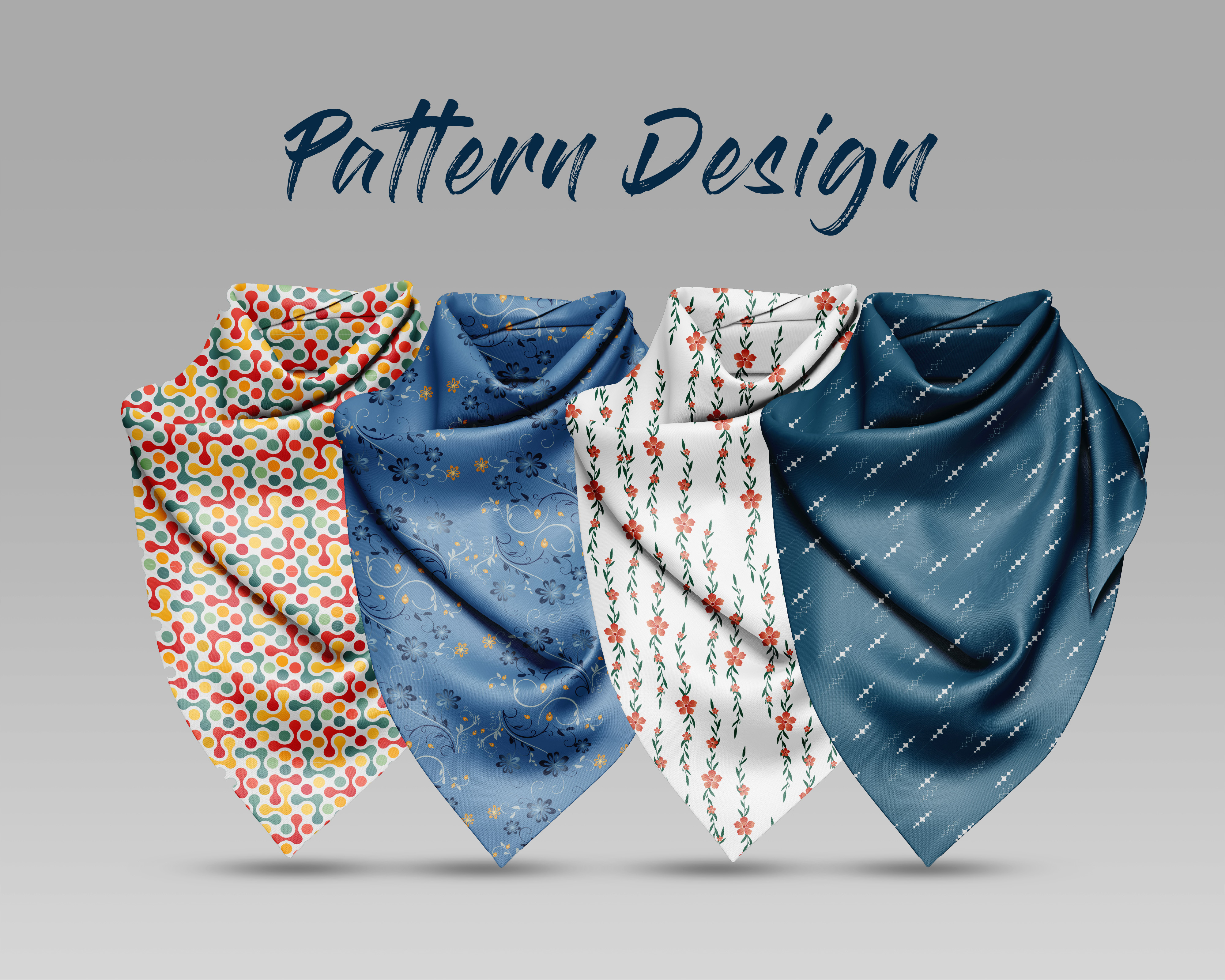 Unique Pattern Design advertising branding clothing fashion packeging pattern pattern design textile unique pattern design