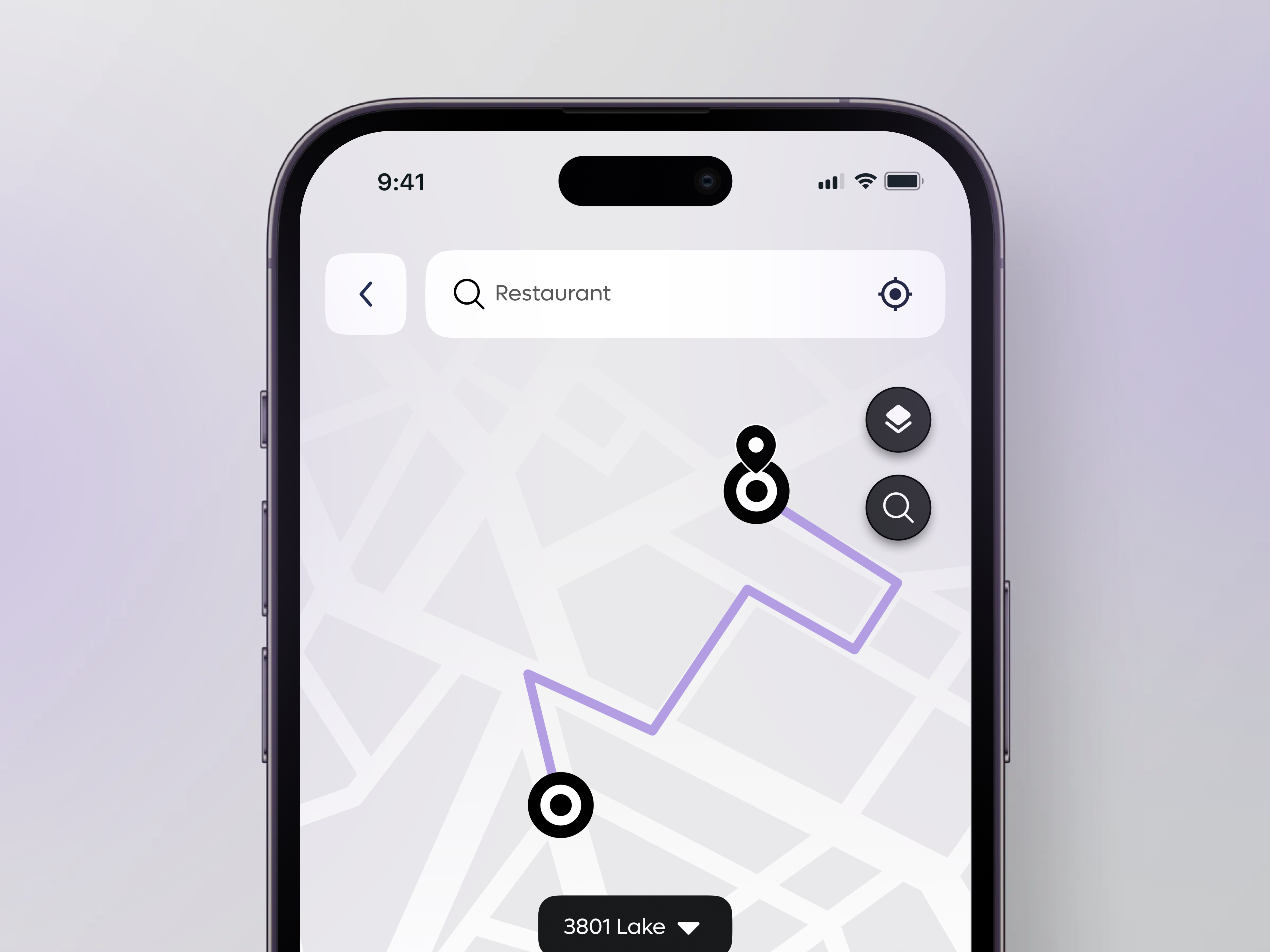 Maps app - map viewer and Location planner app design app interface app ui app ux location app map app map interface map mobile app mobile app mobile experience mobile interface navigation app onboarding user experience