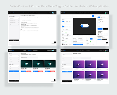 SwitchCraft a web based application animation checkout design design graphic design illustration personal portfolio landing page ux web applicaton