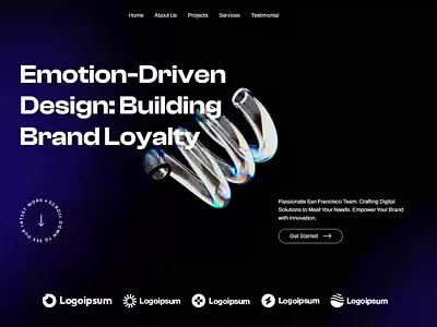 Kinetiq - creative agencies and multimedia studios website creative agency figma framer landing page web design webflow