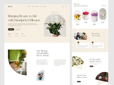 Flowers Landing Page flowerdelivery flowershoponline luxurybouquets orderflowersonline weddingflowers