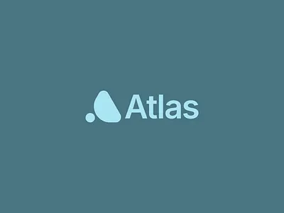 Atlas – Logo Design a letter branding company design flat logo minimal minimalism minimalist saas tech