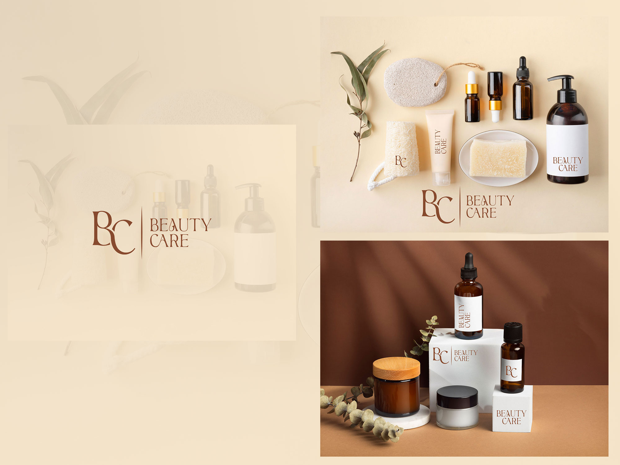 Skin Care Product Branding beauty care beauty logo beautybranding brand identity cosmetic branding elegantbranding logo logo design luxurybranding minimal branding natural logo packaging design skin care logo visual identity