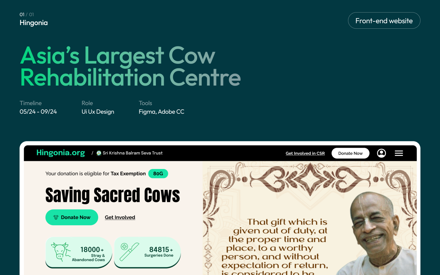 Website Design graphic design home page landing page ngo website website design