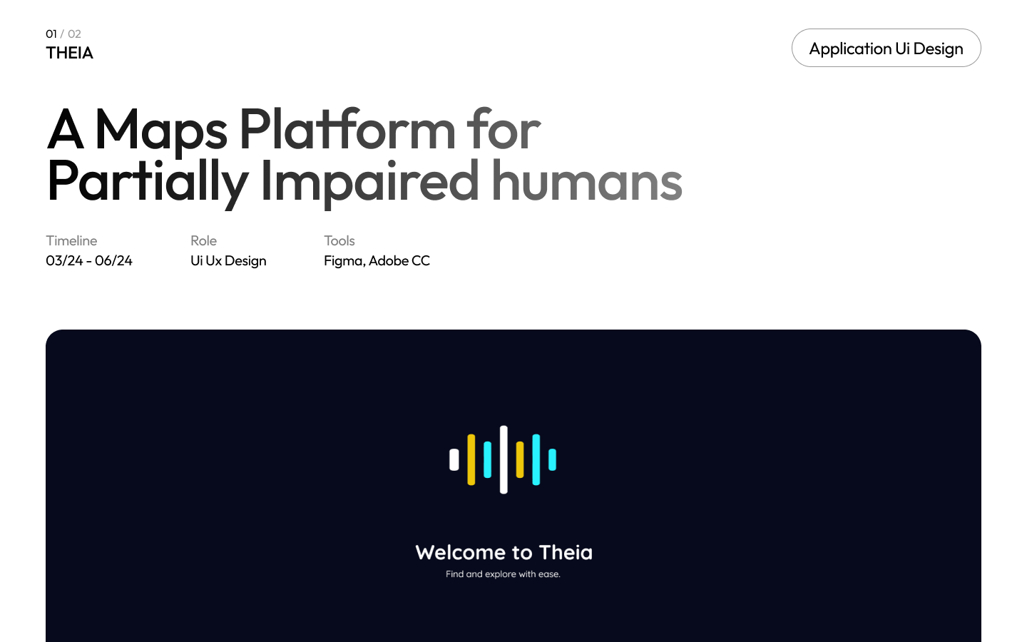 AR Mobile Application - iOS and Android for Partially Impaired