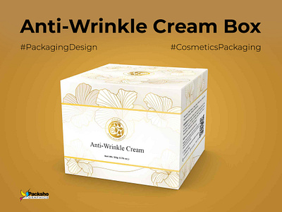 Kajaran's Anti-Wrinkle Cream Packaging Design makeup box design